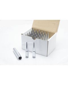 Wheel Mate Spiked Lug Nuts Set of 32 - Chrome 14x1.50 - 35422P