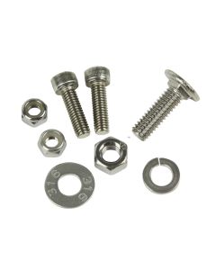 Rigid Industries D-series L Bracket Kit w/Hardware/ Stainless Steel - 40185