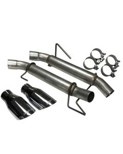 Roush 2005-2010 Ford Mustang V8 Extreme Axle-Back Exhaust Kit - 421915