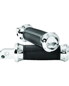 Performance Machine Footpegs Overdrive Passenger - Chrome - 0035-1245M-CH
