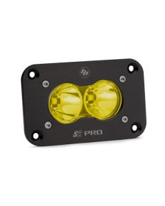 Baja Designs S2 Pro Flush Mount Spot Pattern LED Work Light - Amber - 481011