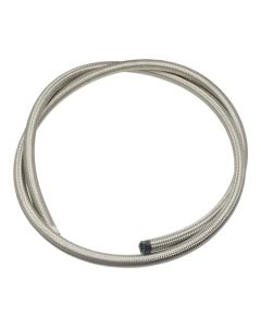 DeatschWerks 8AN Stainless Steel Double Braided PTFE Hose - 6ft - 6-02-0862-6