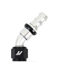 Mishimoto 45-Degree Push Lock Fitting -10AN - MMFT-PL-1045