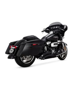 Vance & Hines HD Dresser 17-22 Big Radius 2-2 Black Full System Exhaust - 46373