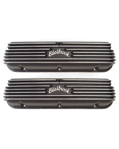 Edelbrock Valve Cover Classic Series Ford 1962-95 221 351W V8 Black - 41603