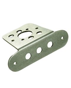 Moroso Quick Fastener Mounting Bracket - 5/16in - Bent at 90 Degree - Steel - 10 Pack - 71552