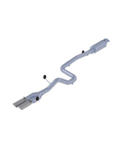 MBRP T409 Stainless Steel 3" Catback Exhaust System Dual Outlet Ford Fiesta 1.6L EcoBoost 2014-2019- - S4202409