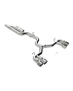 MBRP 3" Quad Split Rear Valve Delete Catback Volkswagen Golf R MK8 2022 - S4612304