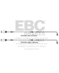 EBC 2008-2010 BMW M3 4.0L (E90) Front Wear Leads - EFA146