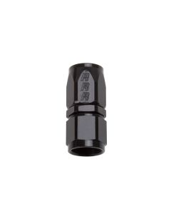 Russell Performance -4 AN Black Straight Full Flow Hose End - 610015