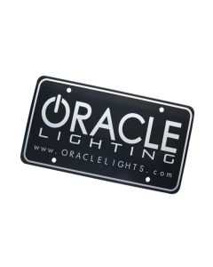 Oracle License Plate - Black - 8052-504