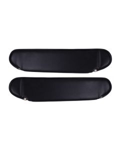 Omix Replacement Sun Visors Black 87-95 Wrangler YJ - 13312.01