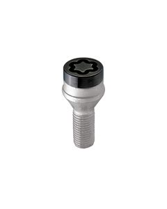 McGard Wheel Lock Bolt Set - 4pk. (Cone Seat) M12X1.25 / 17mm Hex / 22.0mm Shank Length - Black - 27316