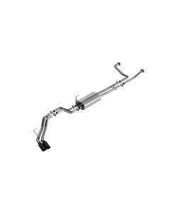Borla 16-24 Nissan Titan XD S-Type Cat Back Exhaust - Black Chrome - 140946BC
