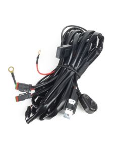 Oracle Dual Deutsch DTM 40A Relay Wiring Harness w/ Illuminated Switch - 5890-LTH