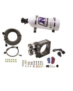 Nitrous Express 86-93 Ford Mustang GT 5.0L (Pushrod) Nitrous Plate Kit w/5lb Bottle - 20955-05