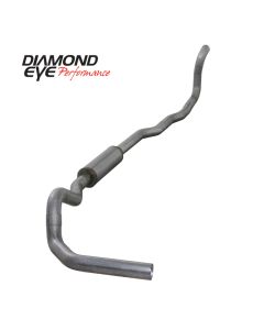 Diamond Eye KIT 4in TB SGL AL: 4-WHEEL DRIVE ONLY 89-93 DODGE CUMMINS 5.9L - K4211A