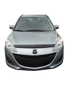 AVS 12-14 Mazda 5 Carflector Low Profile Hood Shield - Smoke - 20538