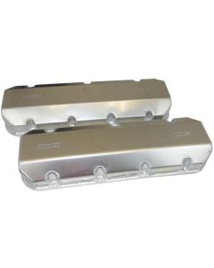 Moroso Brodix SR20/Dart Pro1 (Dirt Late) Valve Cover - Exhaust Pockets/Intake Tubes - Alum - Pair - 68484