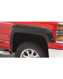 Bushwacker 15-18 Chevy Silverado 2500 HD Pocket Style Flares 2pc - Black - 40119-02