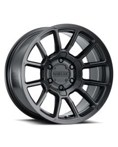 Raceline 950B Gauge 18x9in / 8x180 BP / 18mm Offset / 124.2mm Bore - Satin Black Wheel - 950B-89088+18