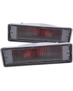 ANZO 1988-1995 Nissan Pathfinder Euro Parking Lights Chrome - 511016