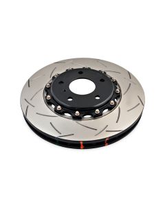 DBA 03-07 350Z / 03-04 G35 w/ Brembo Front Slotted 5000 Series 2 Piece Rotor Assembled w/ Black Hat - DBA5600BLKS