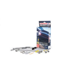 Goodridge 96-00 Honda Civic LX/EX w/ LG Front Rotors Brake Lines - 20020