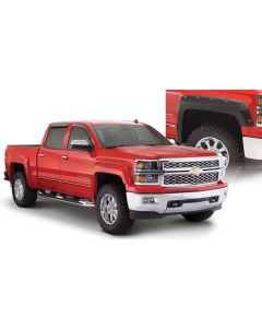 Bushwacker 14-18 Chevy Silverado 1500 Fleetside Pocket Style Flares 4pc - Black - 40959-02