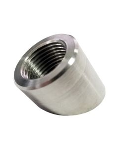 Torque Solution O2 Sensor Bung 60 Degree Angled Stainless Steel - TS-UNI-416