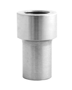 QA1 Tube Adapter - 1in OD - Smooth - Right Hand - 5/8-18 Thread .120 Wall - Alloy - 1844-122