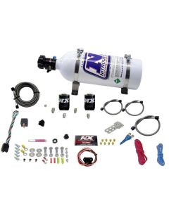 Nitrous Express Universal Fly By Wire Single Nozzle Nitrous Kit w/5lb Bottle (Incl TPS Switch) - 20919-05