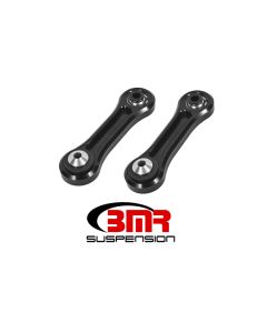 BMR 15-17 S550 Mustang Rear Lower Control Arms Vertical Link (Delrin/Bearing) - Black - TCA046