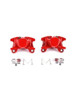 Power Stop 01-05 Lexus IS300 Rear Red Calipers w/o Brackets - Pair - S2838