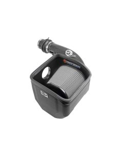 aFe 19-23 Nissan Patrol 4.8L L6 Track Series Carbon Fiber Intake System w/Pro DRY S Filter - 57-10019D
