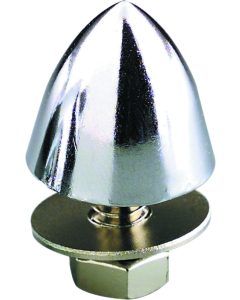 Bikers Choice Chrome Bullet Krommets Universal Custom 10 Pk - 492448