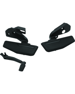 Kuryakyn Omni Driver Floorboard Kit  For GL1800 with DCT Satin Black - 3283