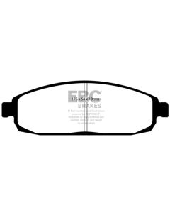 EBC 05-10 Jeep Commander 3.7 Extra Duty Front Brake Pads - ED91732