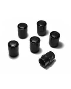 Rugged Ridge Five Piece Wheel Lock Set 1/2 -20 Thread Black - 16715.21