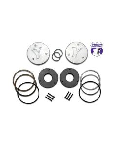 Yukon Gear Hardcore Drive Flange Kit For Dana 60 / 35 Spline Outer Stubs. Yukon Engraved Caps - YHC50005