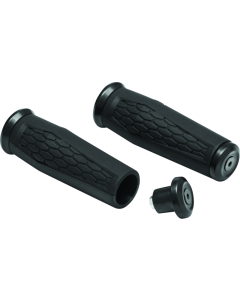 Kuryakyn Hex Grips 7/8inch Universal Black - 5929