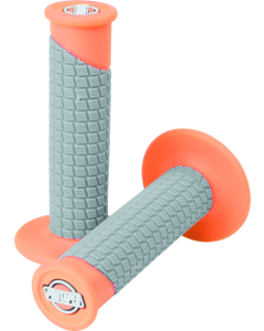 ProTaper Clamp-On Pillow Top Grips - Neon Orange/Gray - 021677