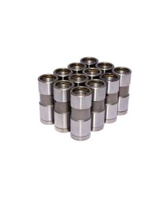 COMP Cams Hydraulic Roller Lifters for Chevy Small Block and Big Block Engines, Steel Construction, Standard Size, Non-Adjustable - 812-12