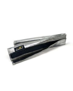 DEI Heat Shroud 2-1/2in x 3ft - Aluminized Sleeving-Hook and Loop Edge - 10487