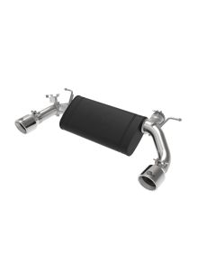 aFe MACHForce XP 3in to 2.5in 304 SS Axle-Back Exhaust w/ Polished Tips 14-16 BMW M235i - 49-36348-P