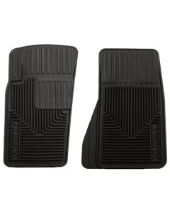 Husky Liners 07-11 Jeep Wrangler (Base/Unlimited)/02-07 Liberty Heavy Duty Black Front Floor Mats - 51081