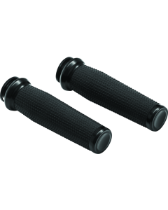 Kuryakyn Thresher Grips 18-Up Indian Models Black - 5961