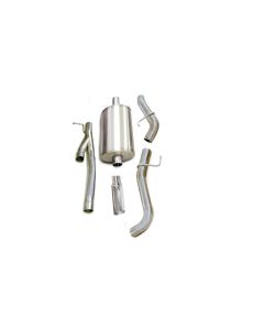 Corsa 2002-2006 GMC Sierra Denali Ext Cab/Short Bed 1500 6.0L V8 Polished Sport Cat-Back Exhaust - 24224
