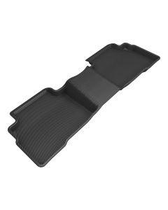 3D MAXpider 2023 Kia Sportage Hybrid Kagu 2nd Row Floormat - Black - L1KA07521509