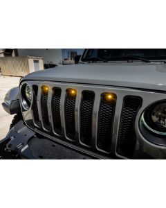 Oracle Pre-Runner Style LED Grille Kit for Jeep Wrangler JL - Green - 5870-004